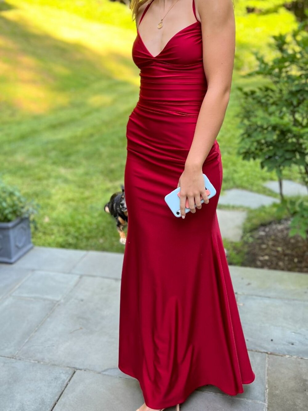 Stunning Red Prom Dress - Worn Once